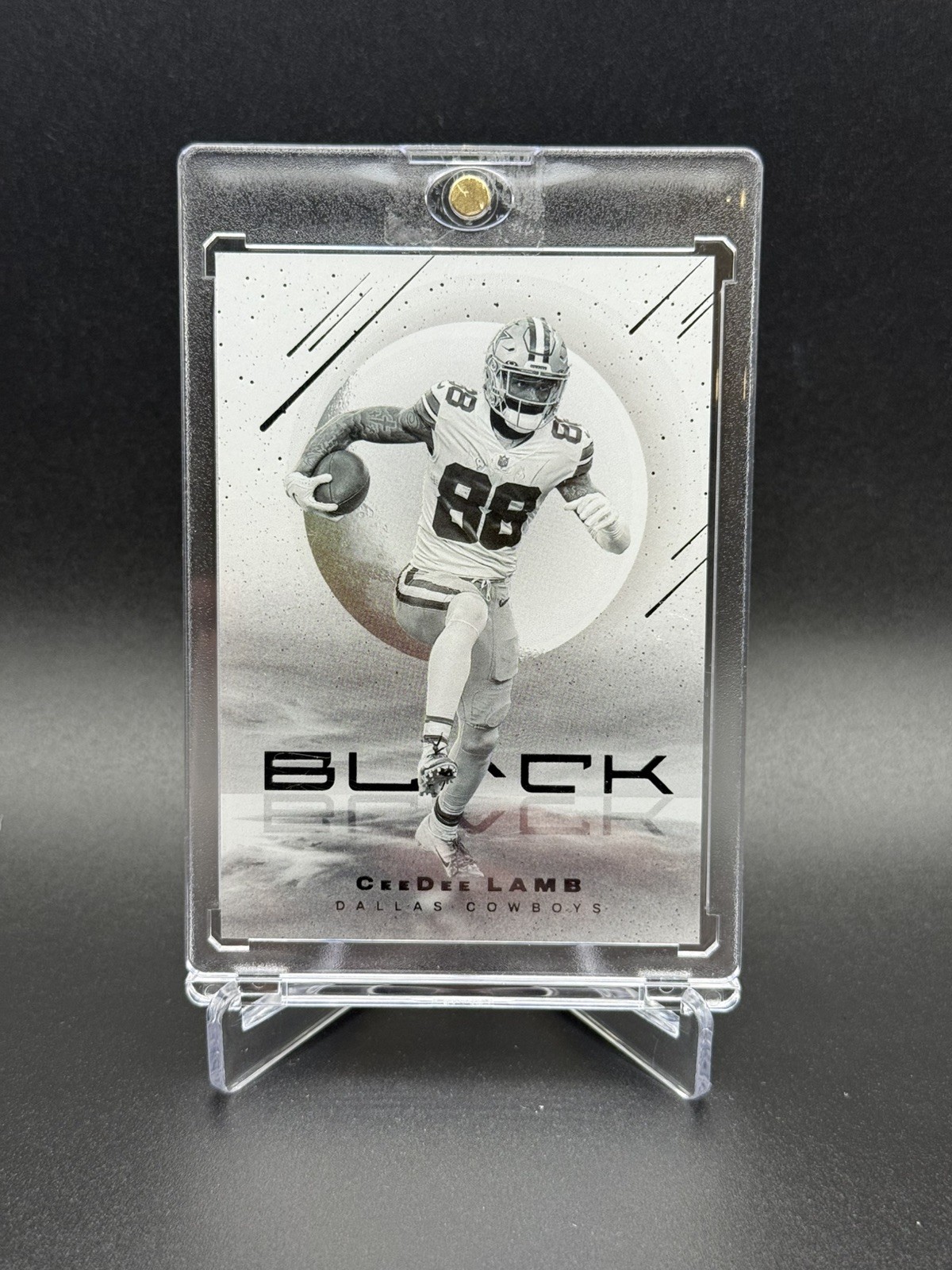 2022 Panini Black CeeDee Lamb White Night SP #WN-20 Cowboys