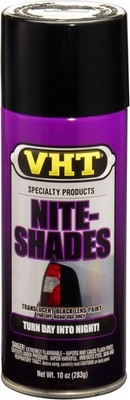 VHT Nite Shades Spray Paint Black High Temp Tail Light Lens Coating 10 Oz