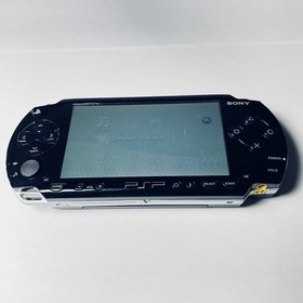 Sony PlayStation Portable PSP-1000 Console Black Video Game w/Battery Japan