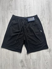 Polo Ralph Lauren Black Shorts Size L Cotton Excellent Condition