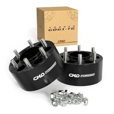 True Forged 6x135 Wheel Spacers 3 Inch - 2 Pieces - Fits F150 2004-2014 Silver
