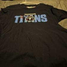 TENNESSEE TITANS Football NIKE Dri Fit Athletic XL Blue NFL Shirt FREE SHIPPING