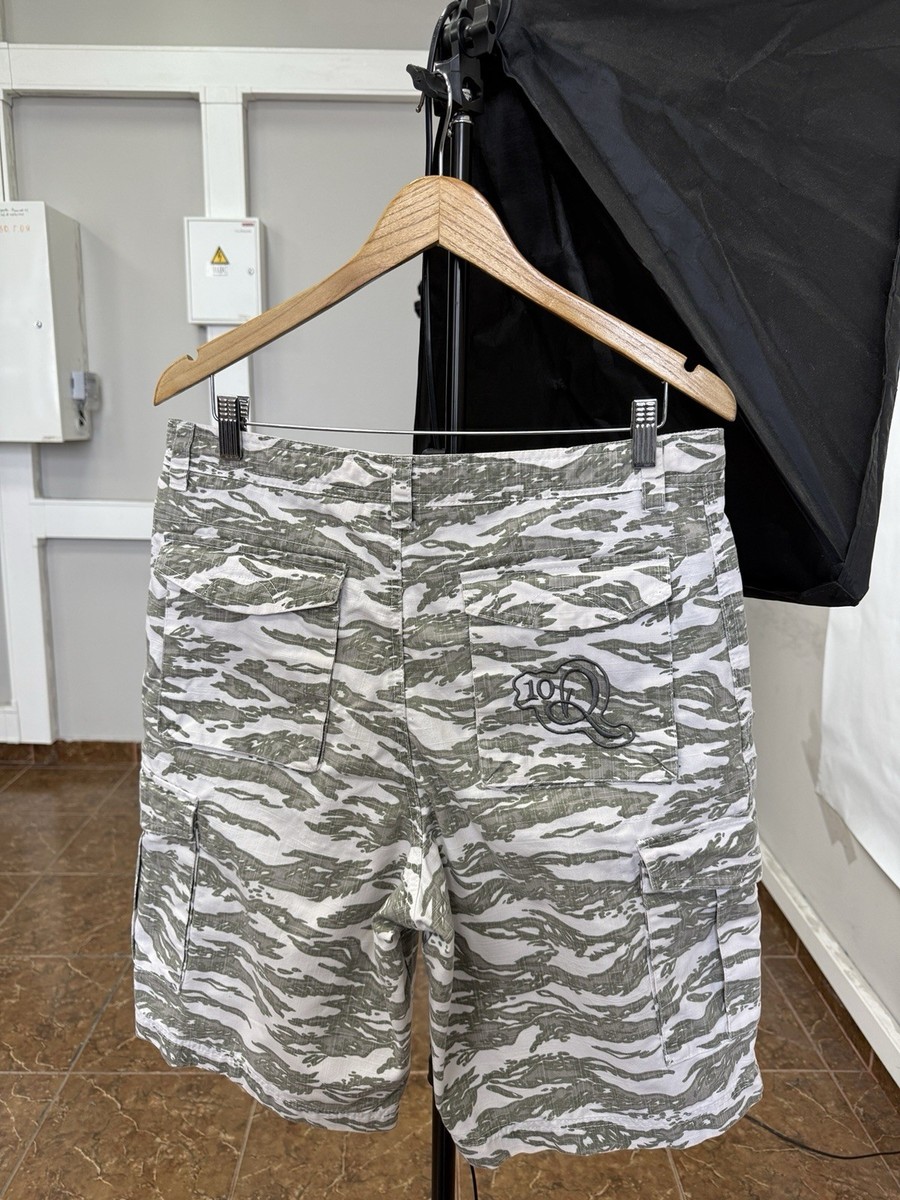 Y2K Archive ニコロチェスキベリーニ ミリタリーカーゴショーツ パンツ 🇧🇷 Vintage Y2K Nike R10 Ronaldinho 10 Camo Cargo Shorts Retro