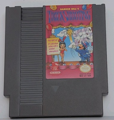 Trick Shooting NES Nintendo Entertainment System Cartridge Only Tested Authentic