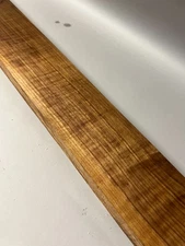 6/4 Quarter Sawn Curly Black Walnut Figured Lumber - Guitar Neck Blank