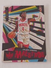 2022-23 Panini Court Kings Jalen Green Maestros */149 Ruby #18 Rockets