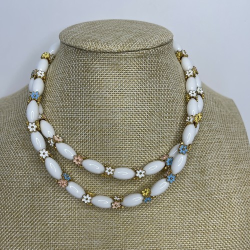 Vintage Trifari Double Strand Choker 