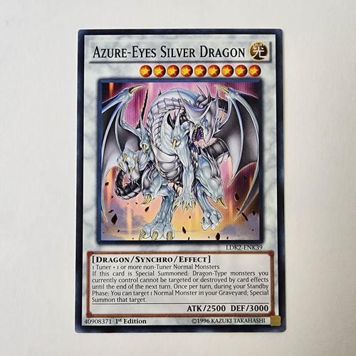 Dragón de Plata Ojos Azures - LDK2-ENK39 - 1ª edición - Común - Casi Nuevo - Yugioh - Imagen 1 de 2