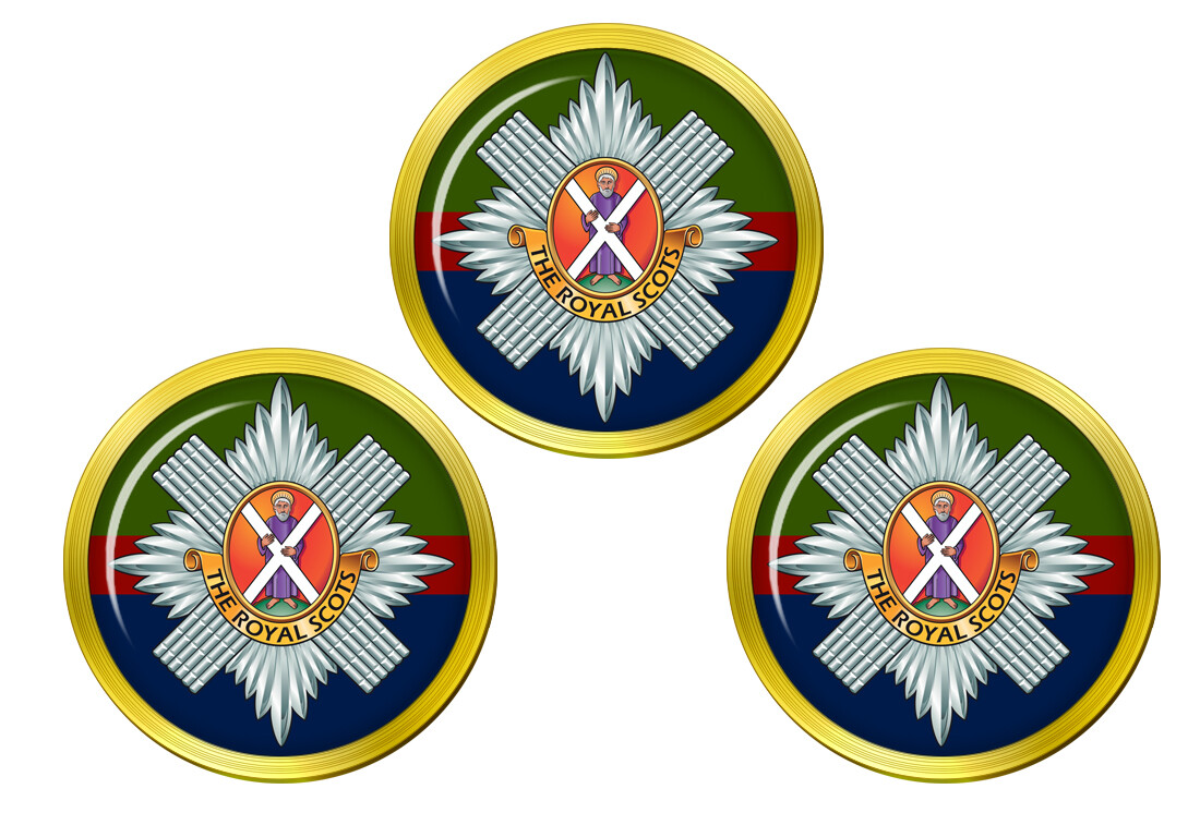 Royal Scots, British Army Golf Ball Markers