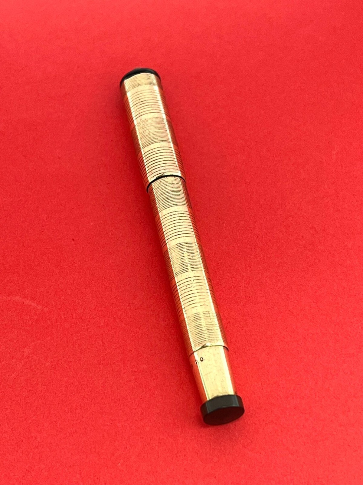 Ma-Gus (Milano) vintage 1930 gold lady safety fountain pen exc+++