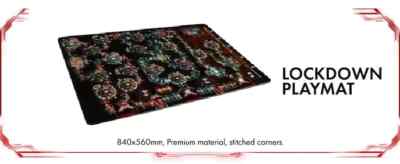 Nemesis Lockdown Neopren Playmat Spielmatte