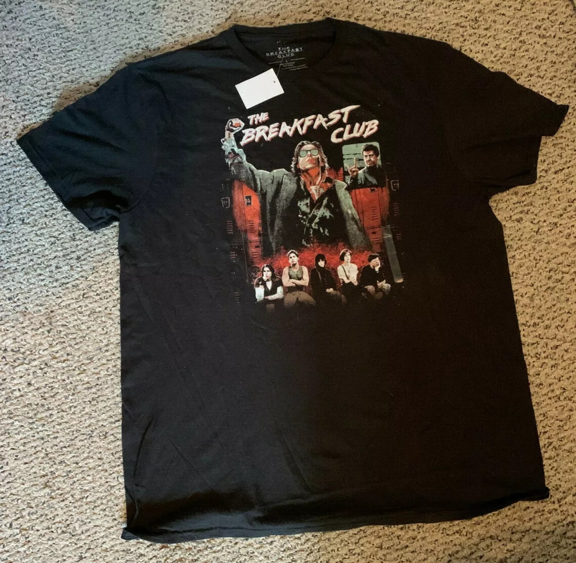 The Breakfast Club Judd Nelson Fist Pump Large T-shirt NEW with tags | eBay