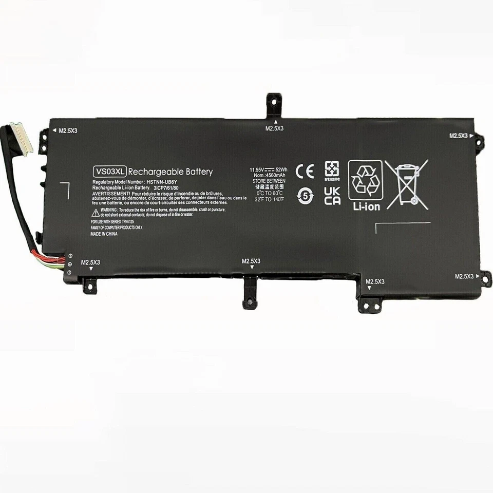 VS03XL Battery For HP Envy 15-AS000 15-as068nr 15-as133cl 15-as020nr 849047-541 - Image 3 of 4
