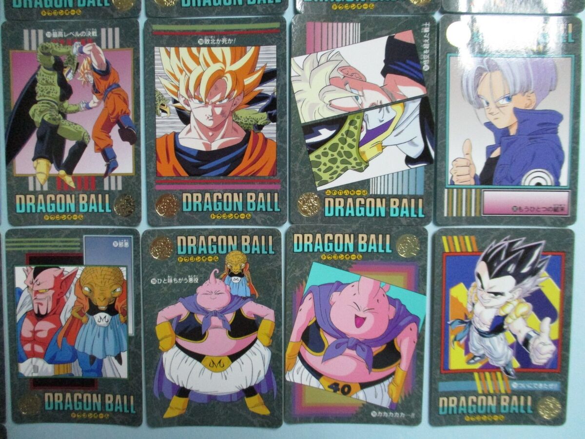 Dragonball Dragon ball Z Visual Adventure 7 Regular Card Set Dragonball Dragon ball Z Visual Adventure 7 Regular Card Set