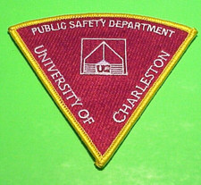 UNIVERSITY OF CHARLESTON  WEST VIRGINIA  WV   POLICE PATCH  FREE SHIPPING!!!