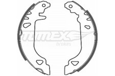 TOMEX Brakes Bremsbackensatz Bremsbacken hinten für Fiat Punto Van 176L Lancia
