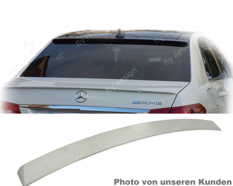 Dachspoiler passend für Mercedes E W212, Auto Sport Bakspoiler Heckdiffusor - Bild 2 von 4