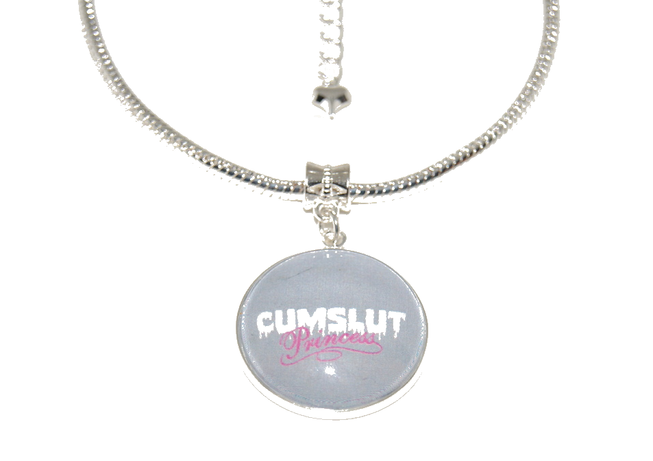 CUMSLUT PRINCESS Anklet Euro Ankle Chain Jewelry Hotwife Daddys Girl