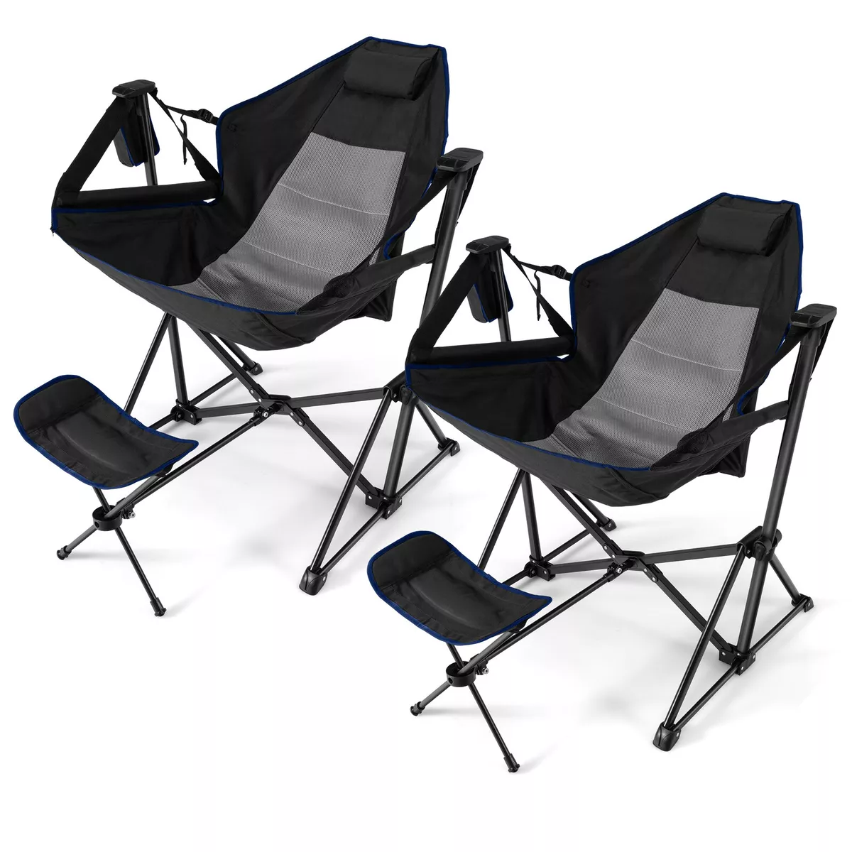 Hammock top camping chair
