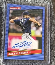 2020 Panini Donruss Retro 1986 Signatures Jalen Beeks #86S-JB Auto A53