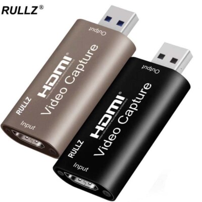 USB HDMI Video Capture Card Adapter HD Camera Game Record Box Live  Streaming