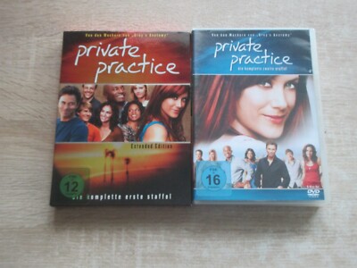 Private Practice Die Komplette Staffel 1+2  Serie 9 DVDs