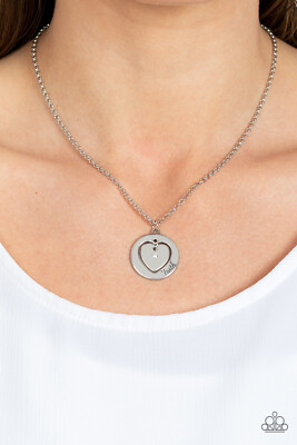 Paparazzi ~Heart Full Of Faith Inspirational Necklace NEW RELEASE 2022 