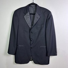 Boss Hugo Boss Tuxedo jacket 40S black satin contrast collar