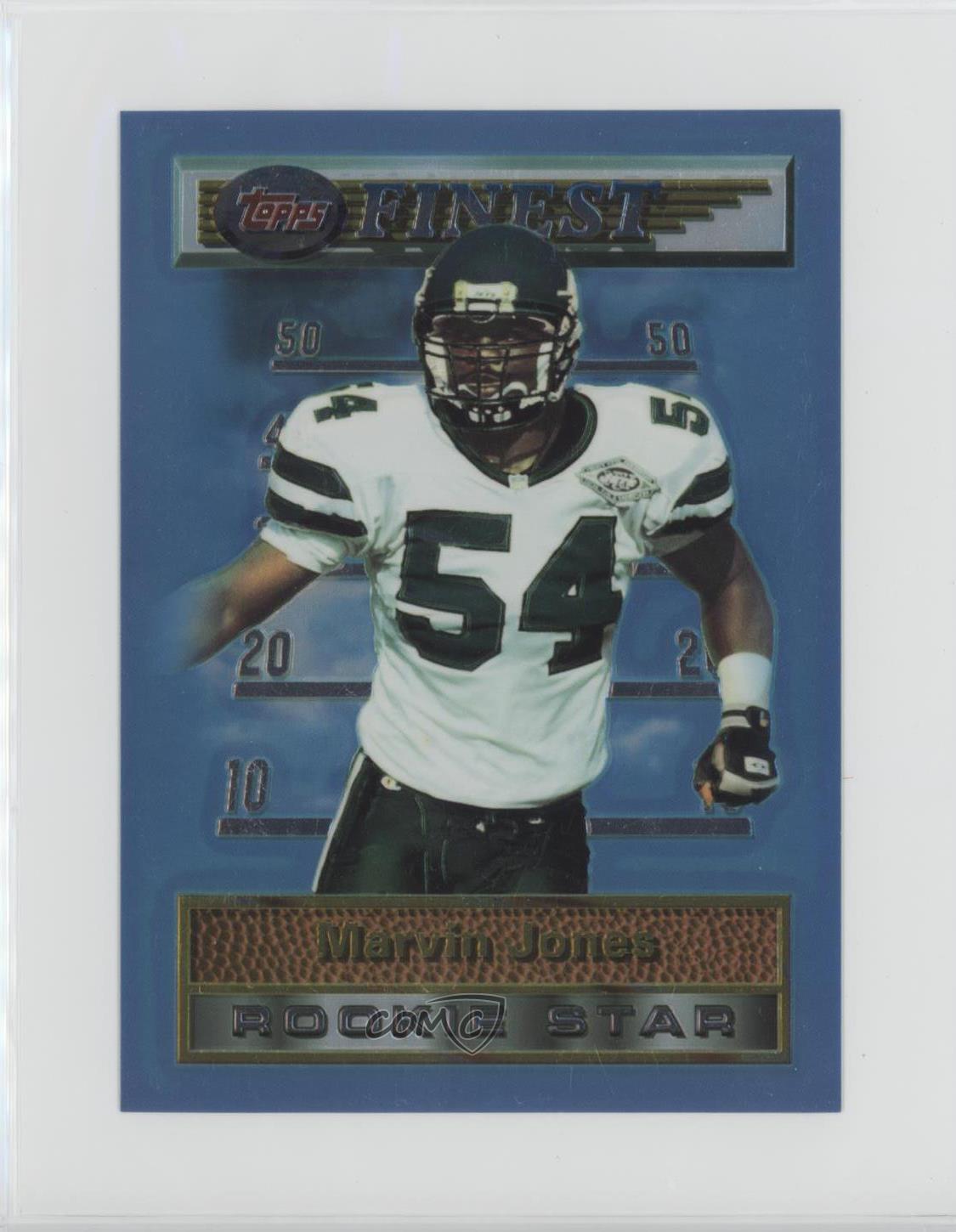 1994 Topps Finest Jumbo Marvin Jones #200