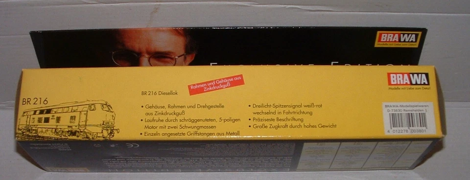 BRAWA 0380 Diesellok BR 216 DB 216 221-2,  H0, #X-108-5 - Bild 3 von 4