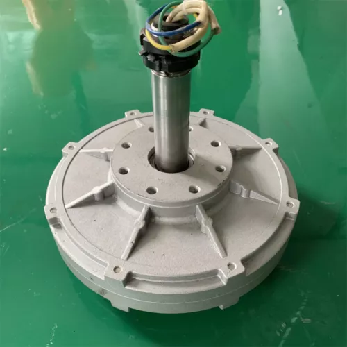 Generador de imán permanente sin núcleo 2000W 220V 3 fases DIY generador de viento vertical - Imagen 11 de 21