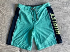 Hurley Mens Swim Shorts Size 28 Blue Beach