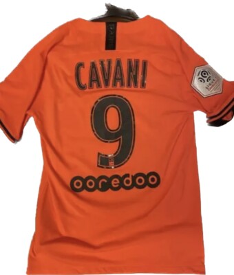 Nike PSG Cavani サイズS カバーニ　パリ Cavani PSG Paris Saint-Germain 14/15 Home Size L Nike Jersey