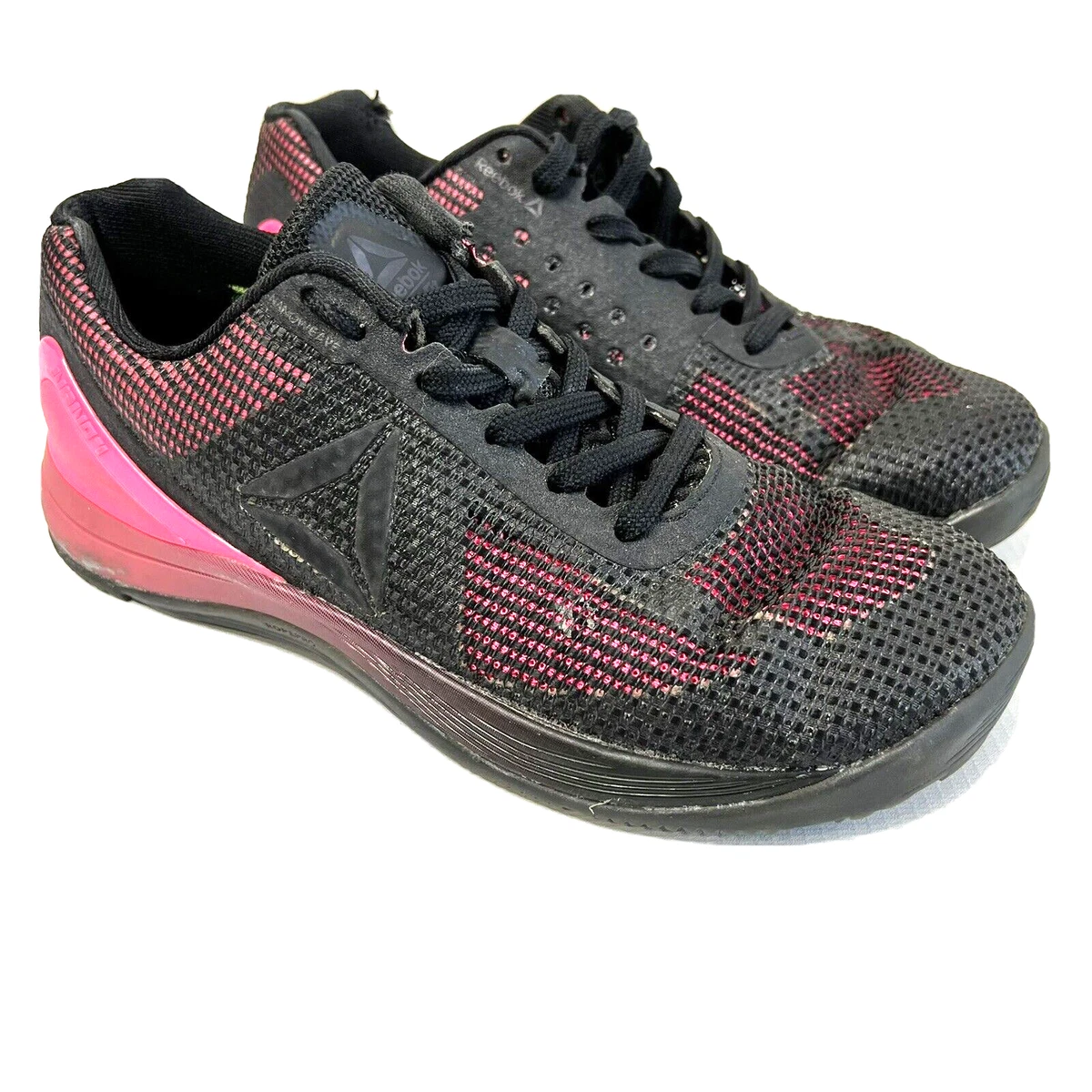 Womens Reebok Crossfit Nano 7 BD5119 Black Training Shoes Size 8 | eBay