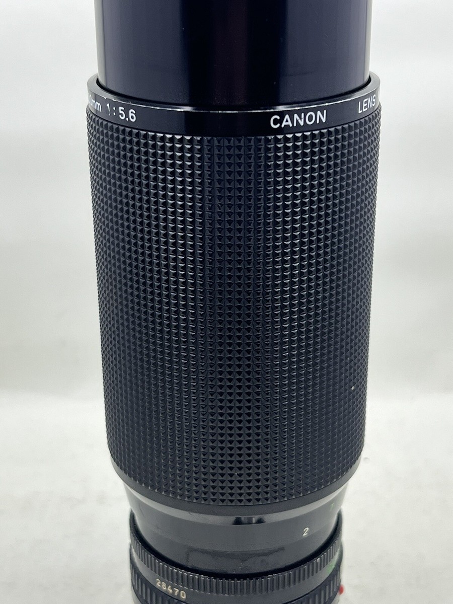 CANON　ZOOM　LENS　FD　100m-300ｍ　1:5.6　レンズ CANON ZOOM LENS FD 100-300MM 1:5.6 FROM JAPAN | eBay