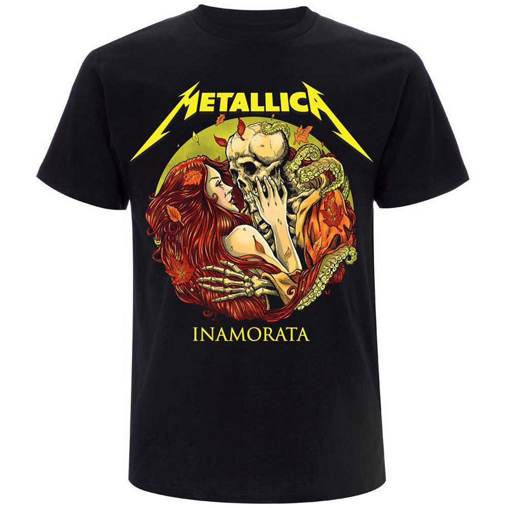 Metallica Inamorata Band Logo T Shirt