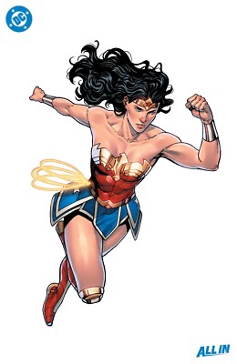 Wonder Woman #14 Daniel Sampere Foil Cardstock All in Variant
