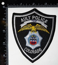 Ault Colorado CO Police Department Patch