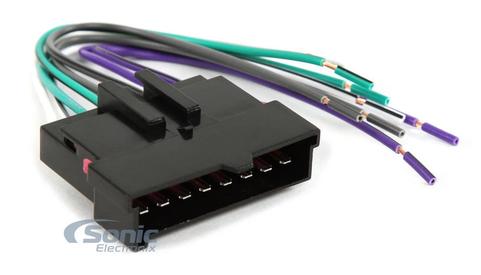 Жгут стереопроводов вторичного рынка SCOSCHE FD02B для некоторых автомобилей Ford 1986-97 годов выпуска - Изображение 3 из 4