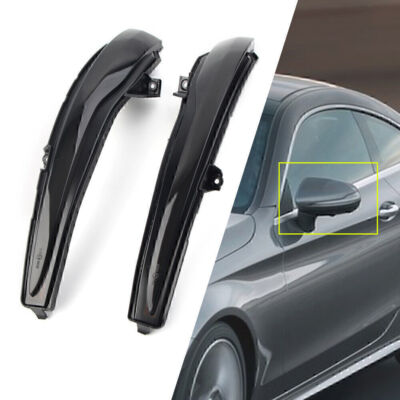 Dynamic Turn Signal Light Side Mirror Fit Benz C E S V GLC Class W205 X253 15-18