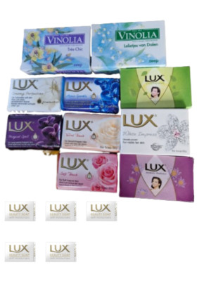 Lux Seifenpaket 13 Stück lux + 2x Vinolia Seife