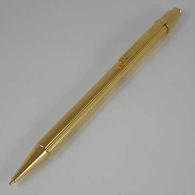 Cartier must 2 Gold Plated Mechanical Pencil (used) FREE SHIPPING