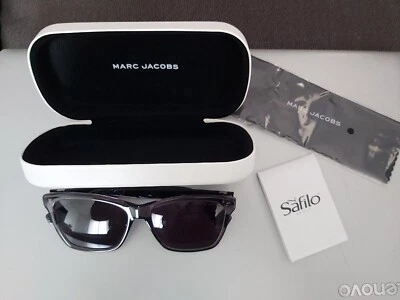 MARC JACOBS lunettes de soleil NEUVE contour gris foncé - Photo 1/4