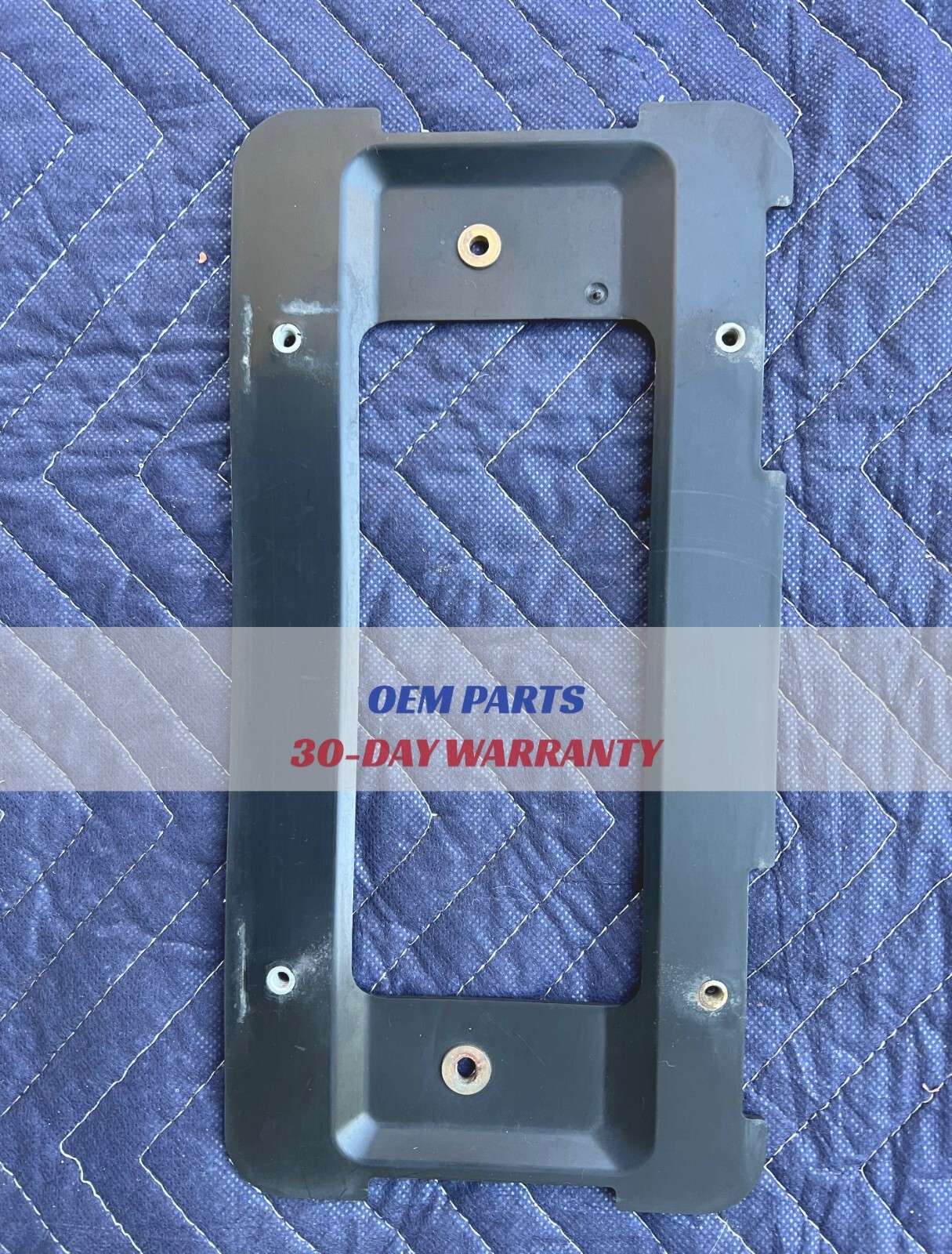 OEM BMW X3 F25 Rear Liftgate License Plate Bracket 51187160607