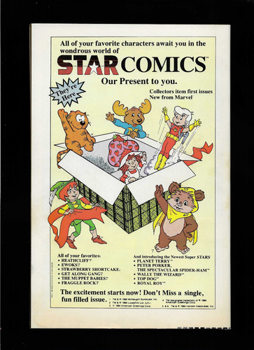 UNCANNY X-MEN (1985) #193 100TH ANNIVERSARY FIRESTAR FIRST APPERANCE WARPATH - Picture 2 of 2