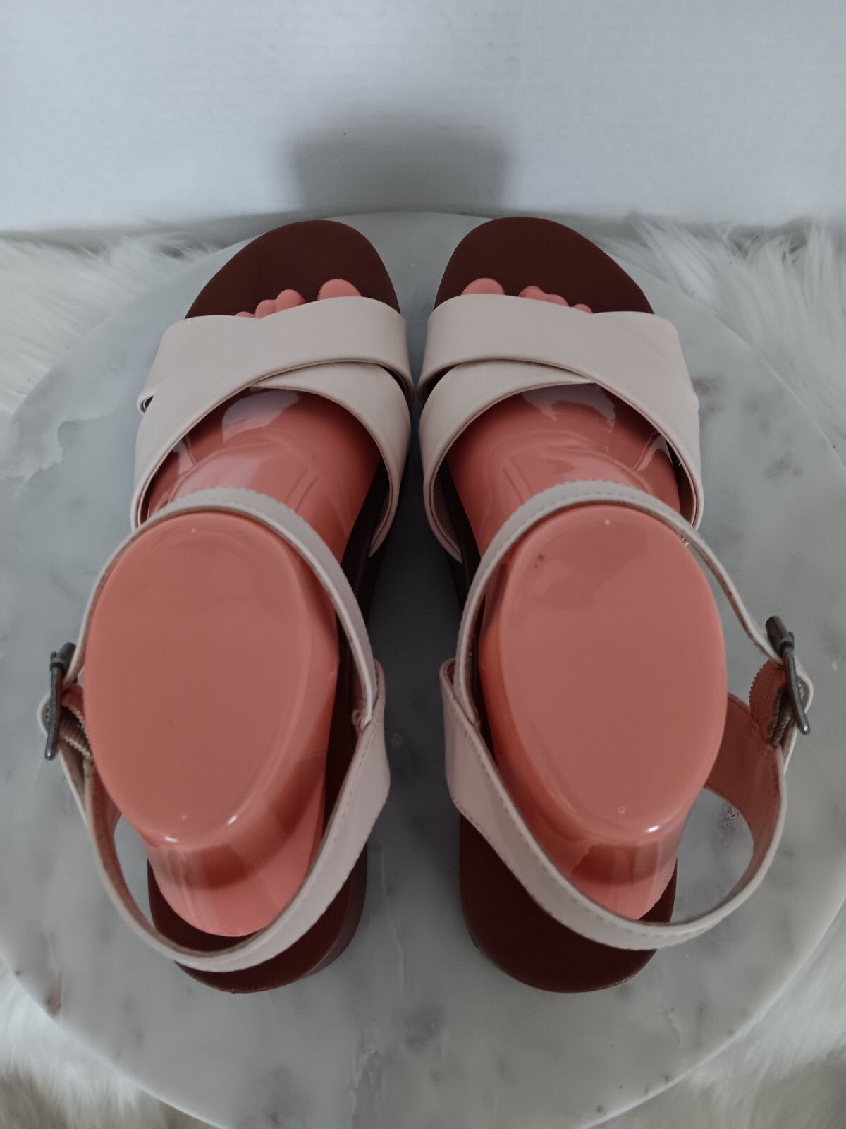 Universal Thread Women’s 9.5 Platform Sandals Fau… - image 16