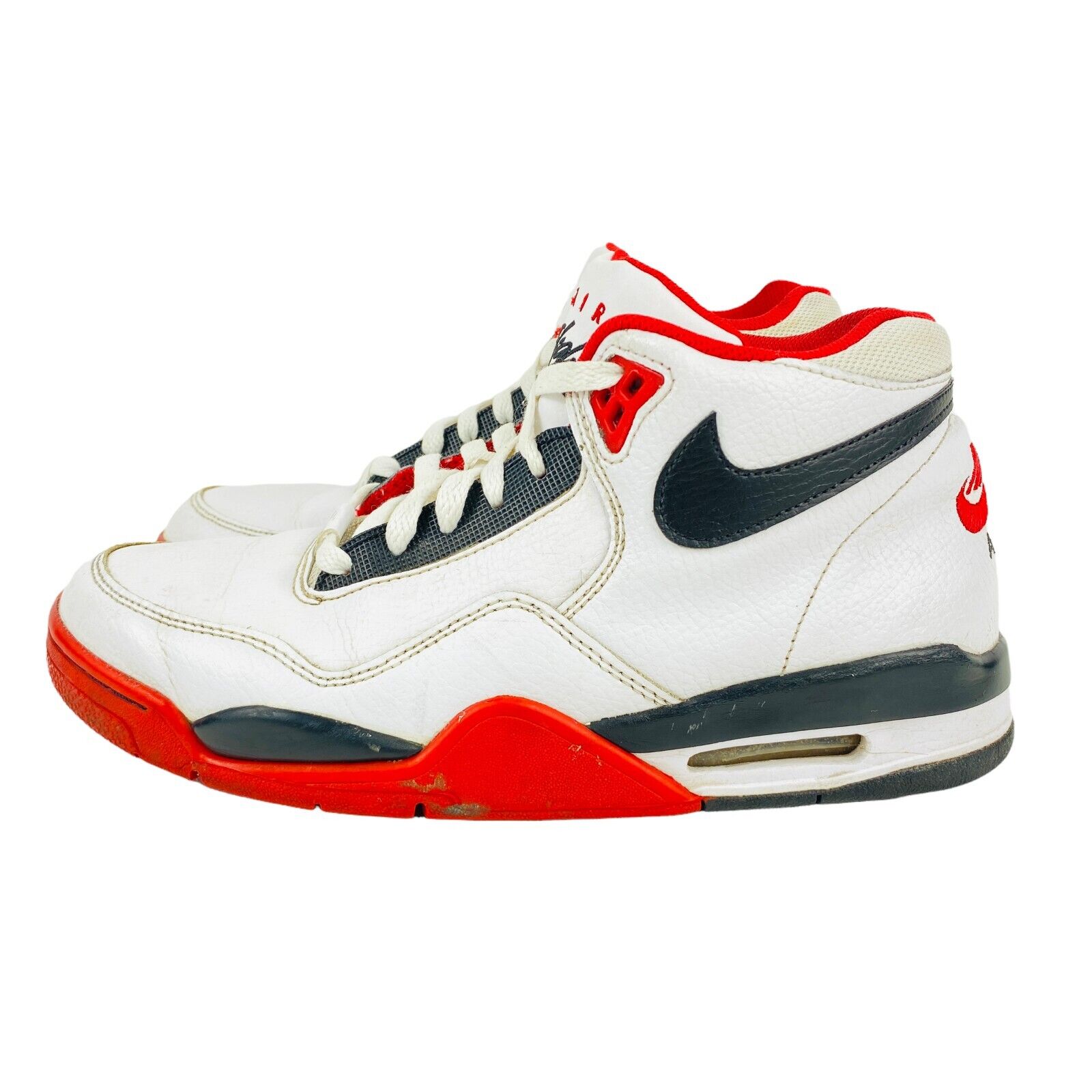 Nike Air Flight Legacy White Size Basketball Shoes Mens Sz 8.5 BQ4212-100 NIce