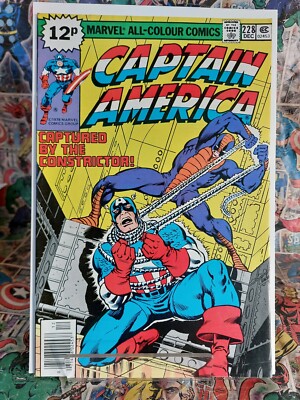 Captain America #228 Sehr guter Zustand Marvel