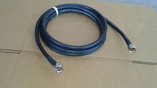  US MADE MIL-C-17  RG-214   N Male to N Male COAX CABLE CB,HAM,SCANNER  15 FT