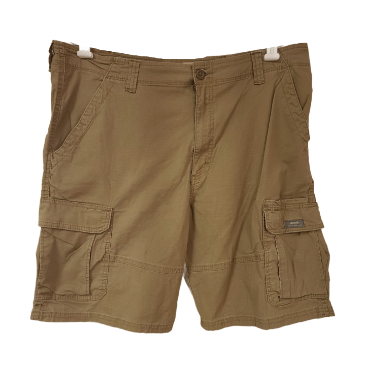 Wrangler Five Star Mens 38 Relaxed Fit Brown 10